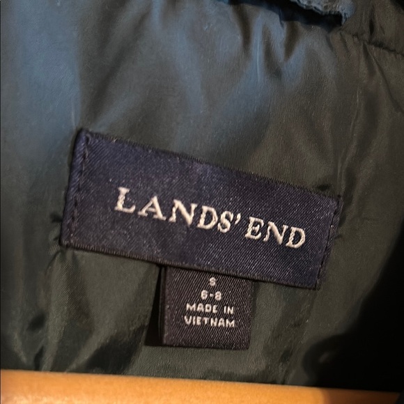 Lands End Blue and Green Plaid Jacket - Picture 2 of 13
